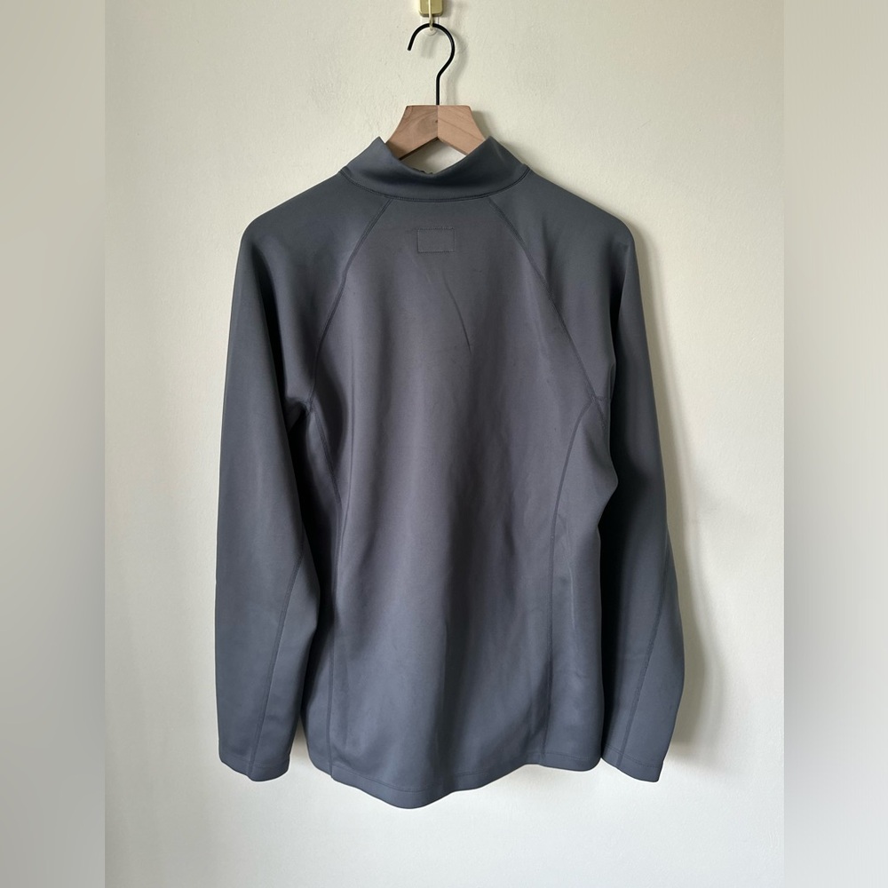 Untuckit Performance Quarter Zip Gray Large - image 3